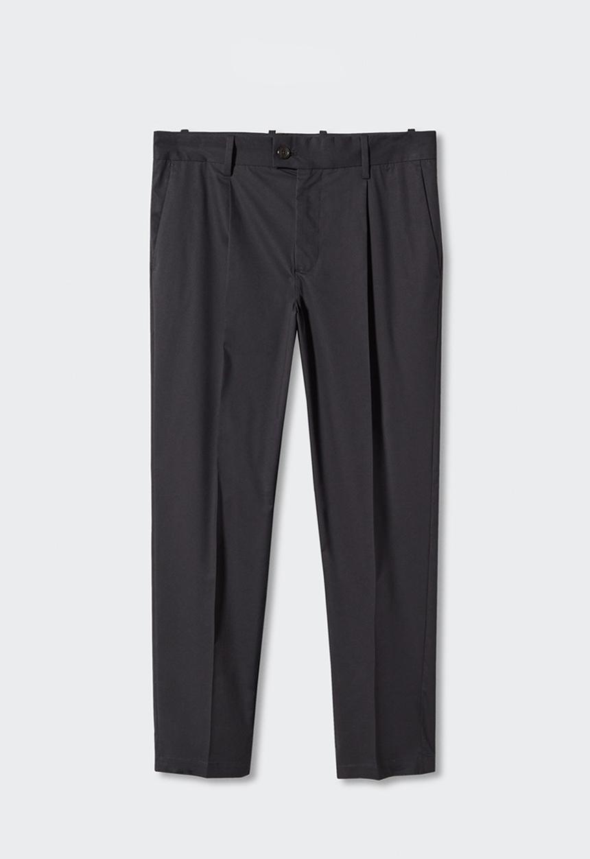 MANGO - Trousers jon - navy 