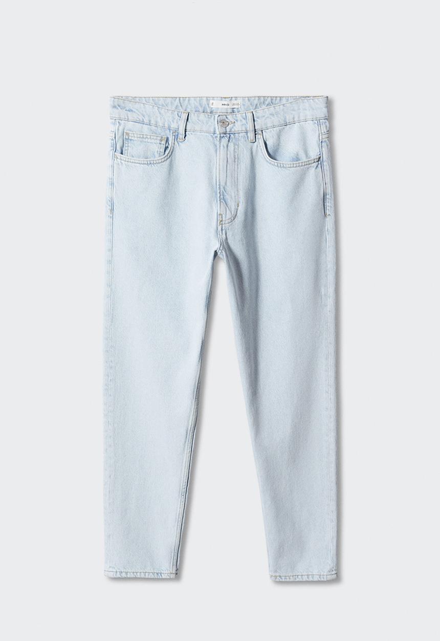 MANGO - Jeans san - bleach blue
