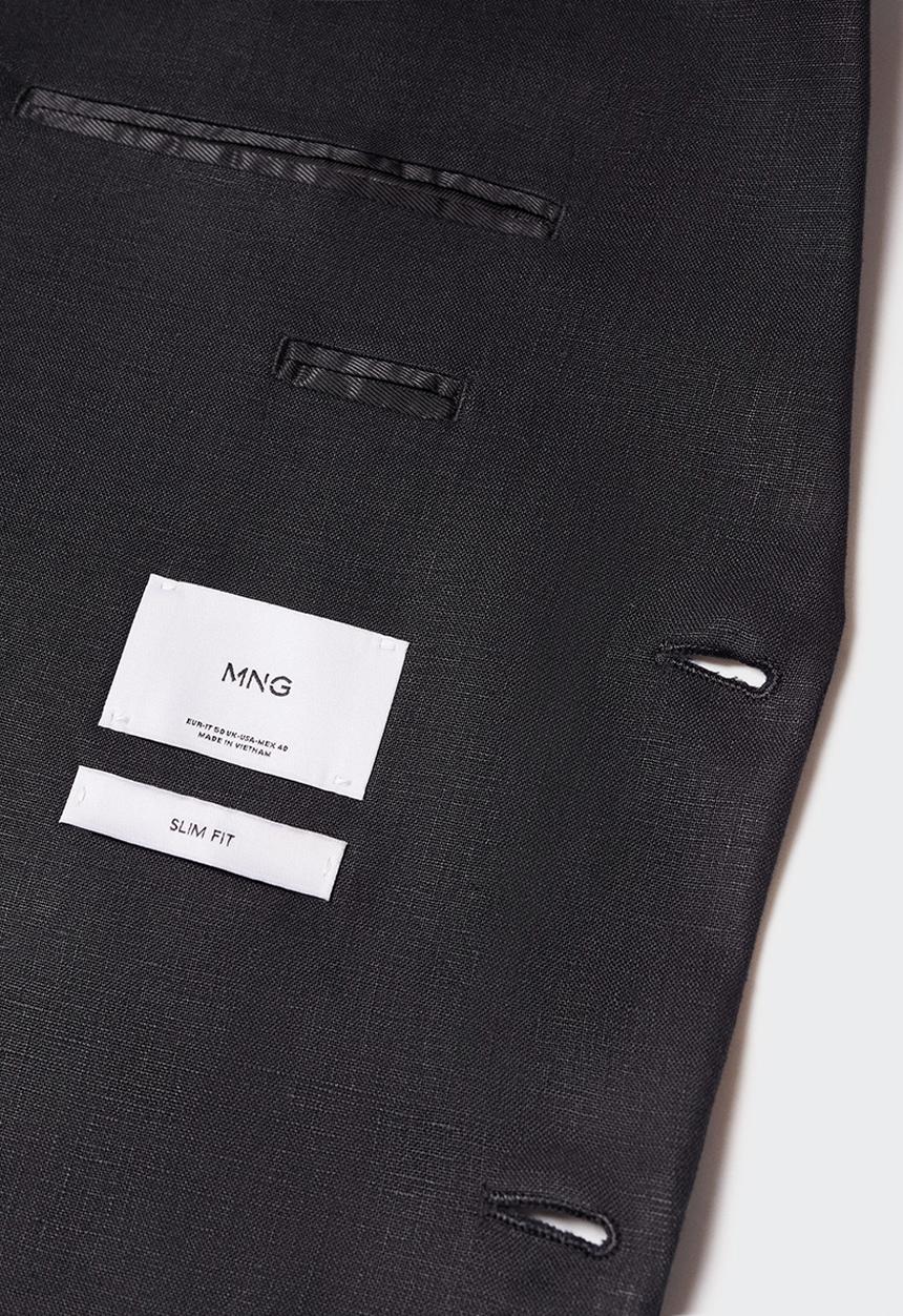 MANGO - Blazer cola - black 