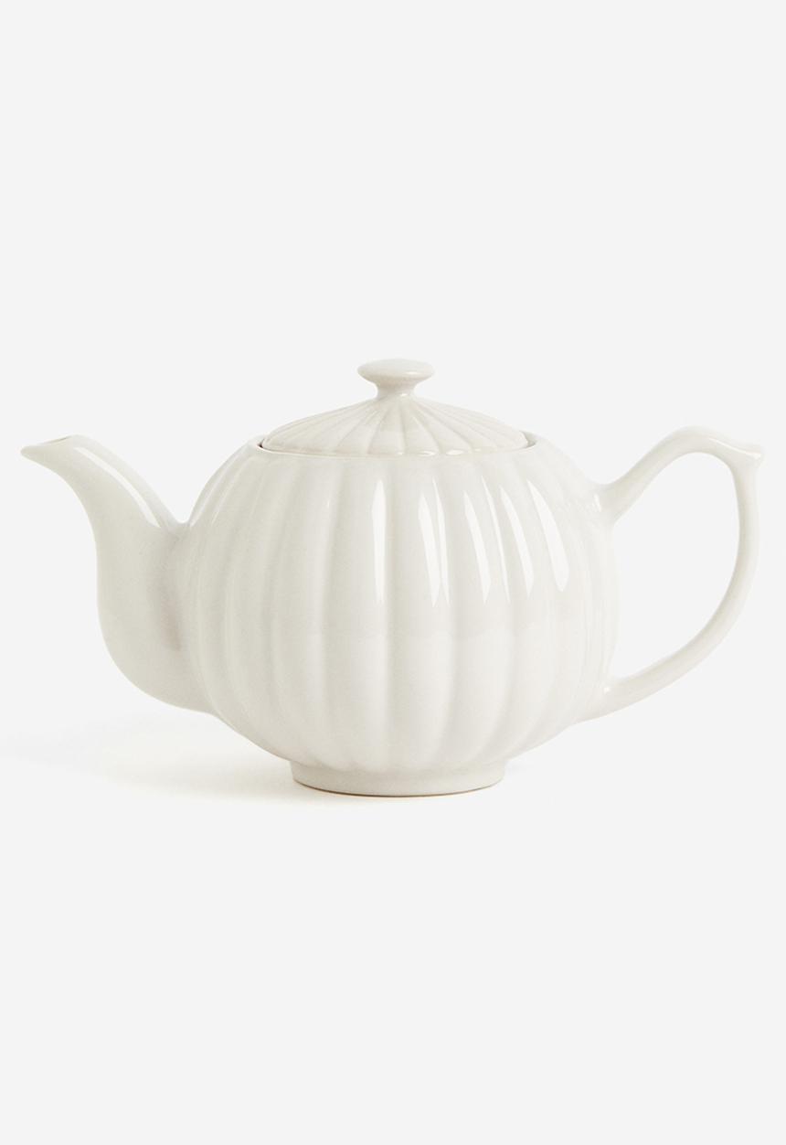 H&M - Stoneware teapot - beige