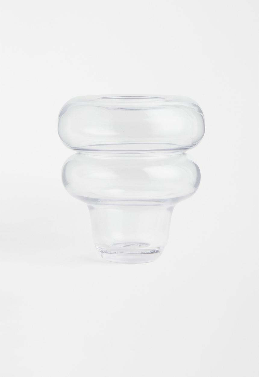 H&M - Small glass vase - transparent