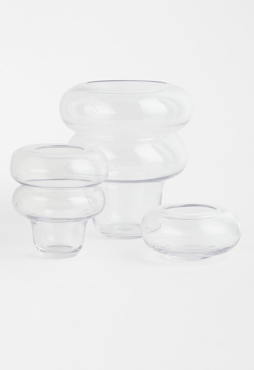 H&M - Small glass vase - transparent