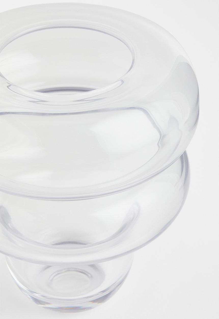 H&M - Small glass vase - transparent
