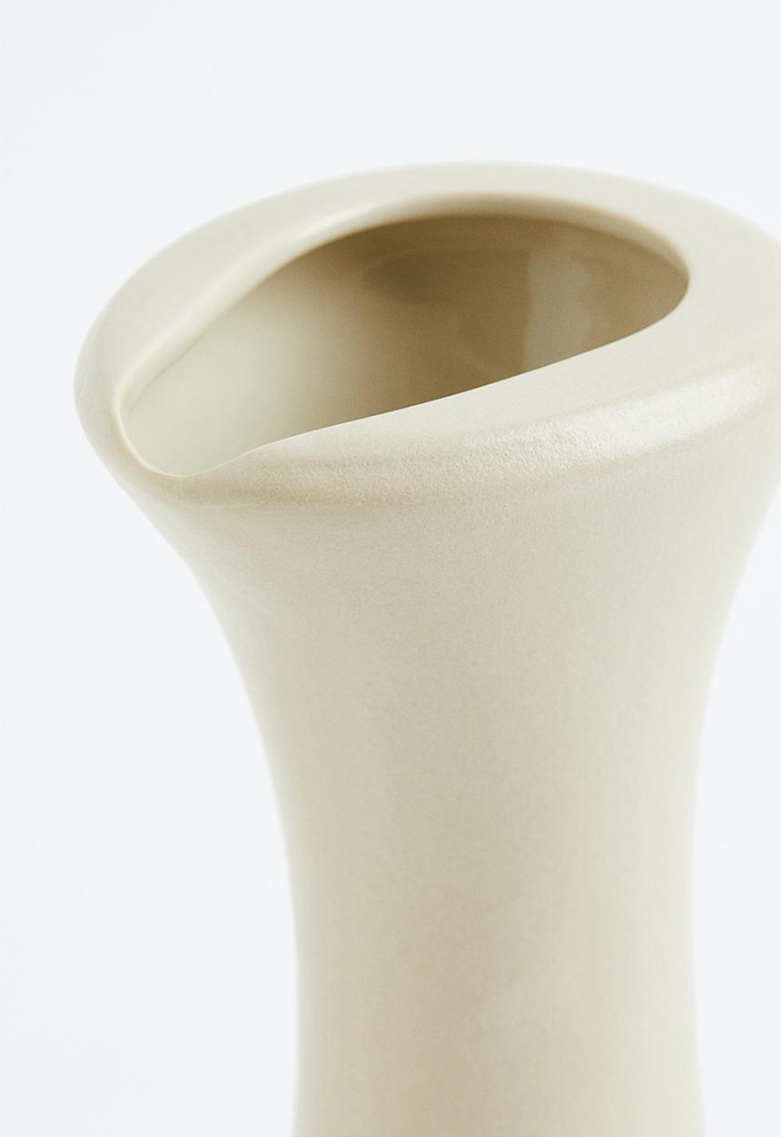 H&M - Stoneware carafe - light beige