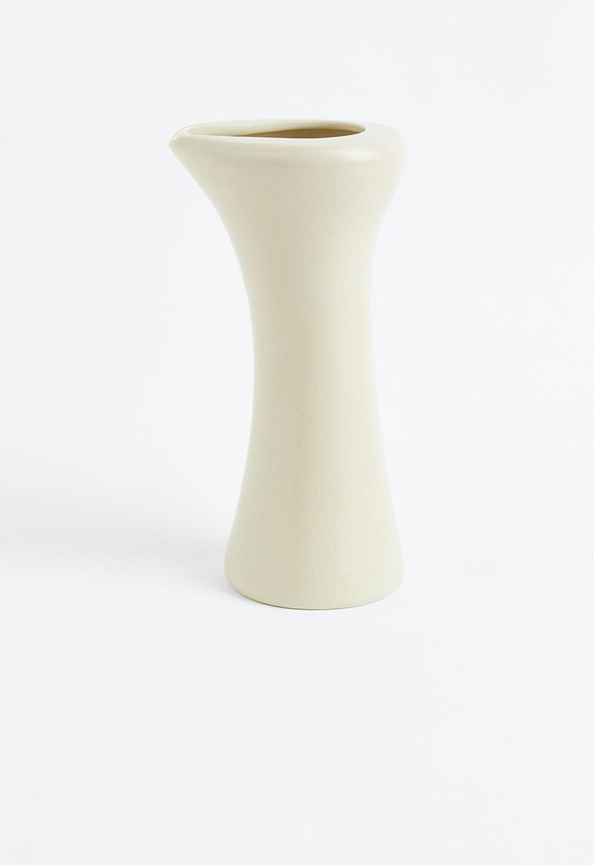 H&M - Stoneware carafe - light beige