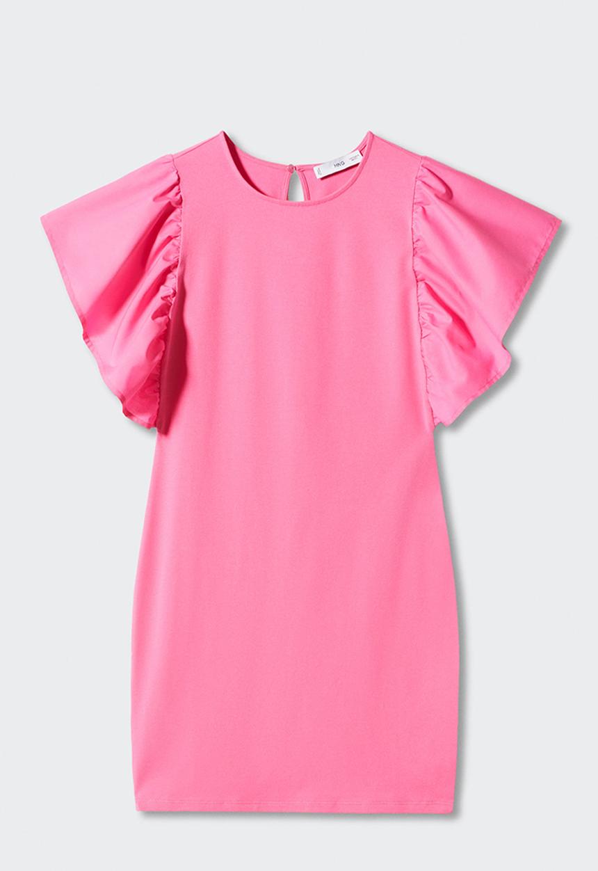 MANGO - Dress codina - bright pink