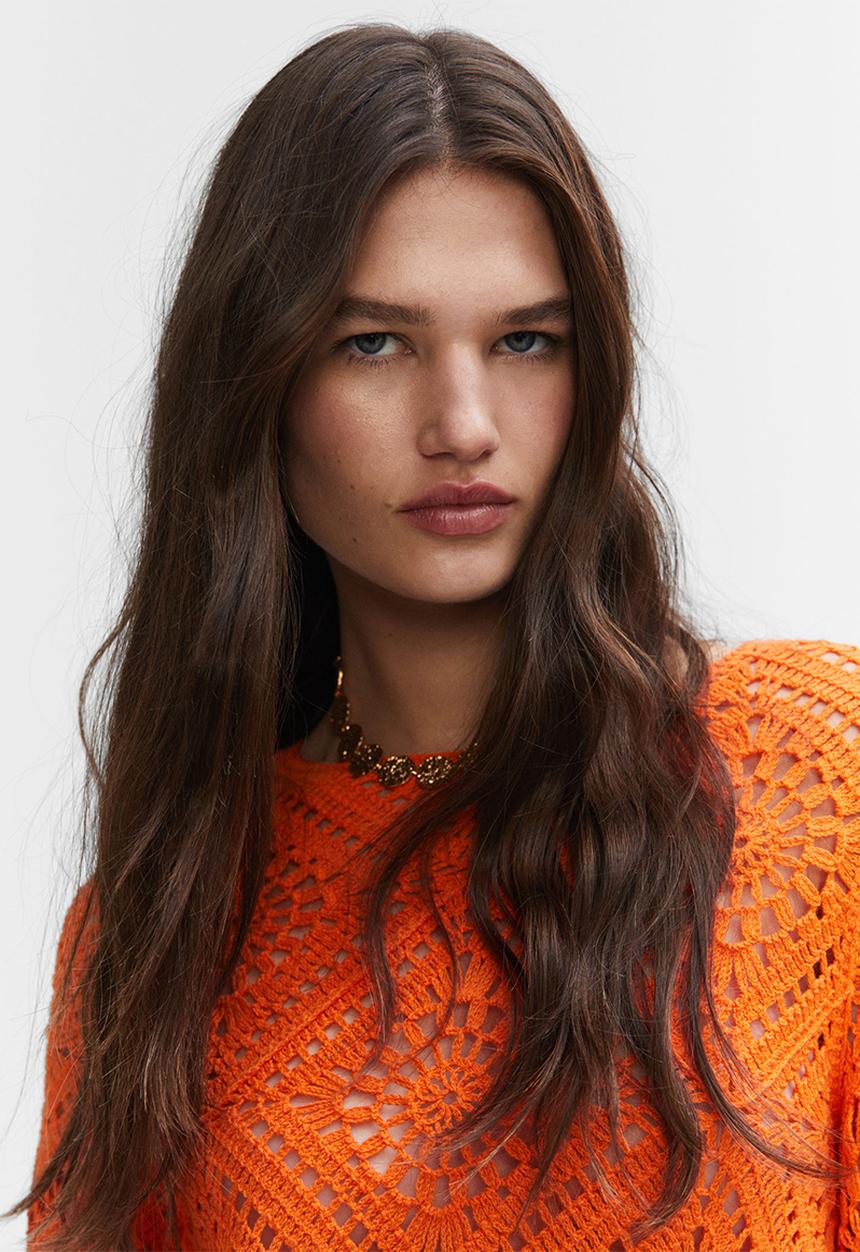 MANGO - Dress matres - orange
