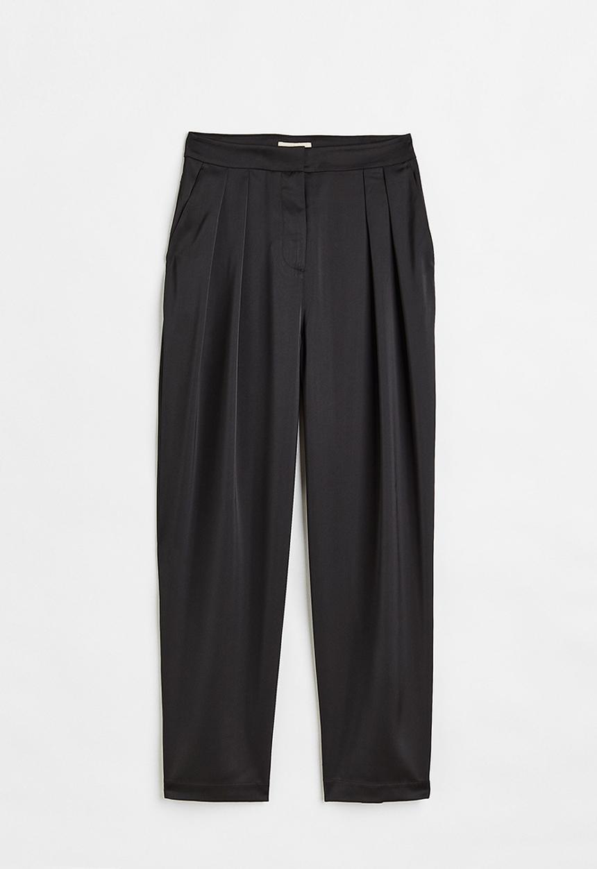 H&M - Tailored trousers - black