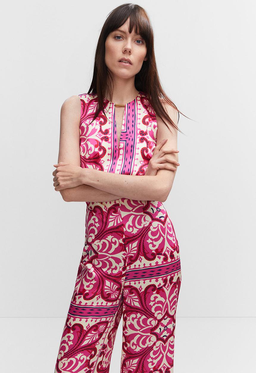 MANGO - One-piece suit pinkie - bright pink