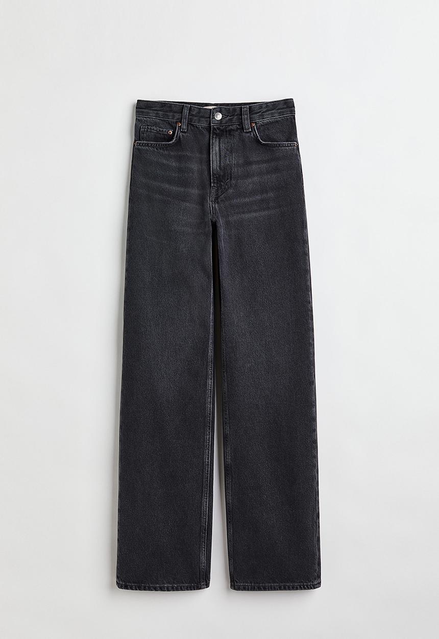 H&M - Straight regular jeans - dark grey