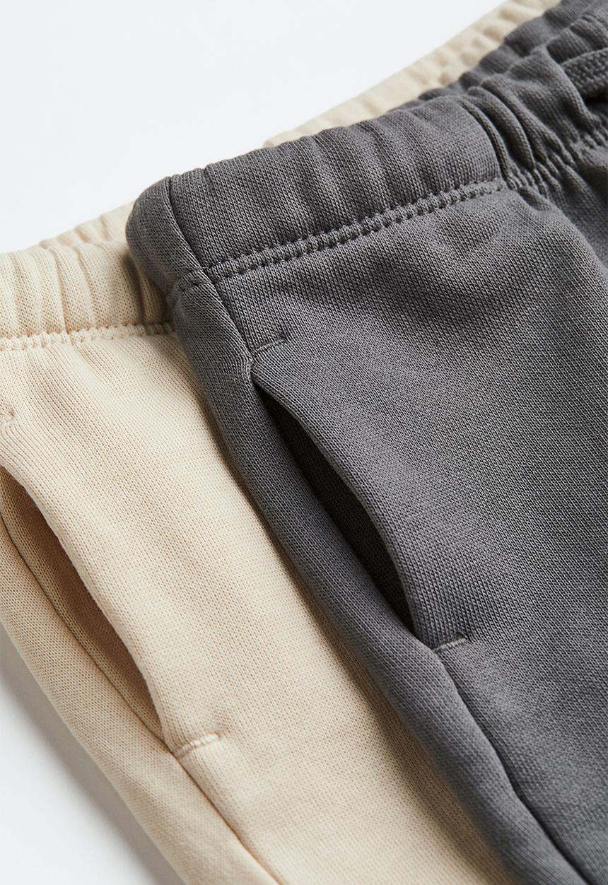H&M - 2-pack printed joggers - grey/the lion king