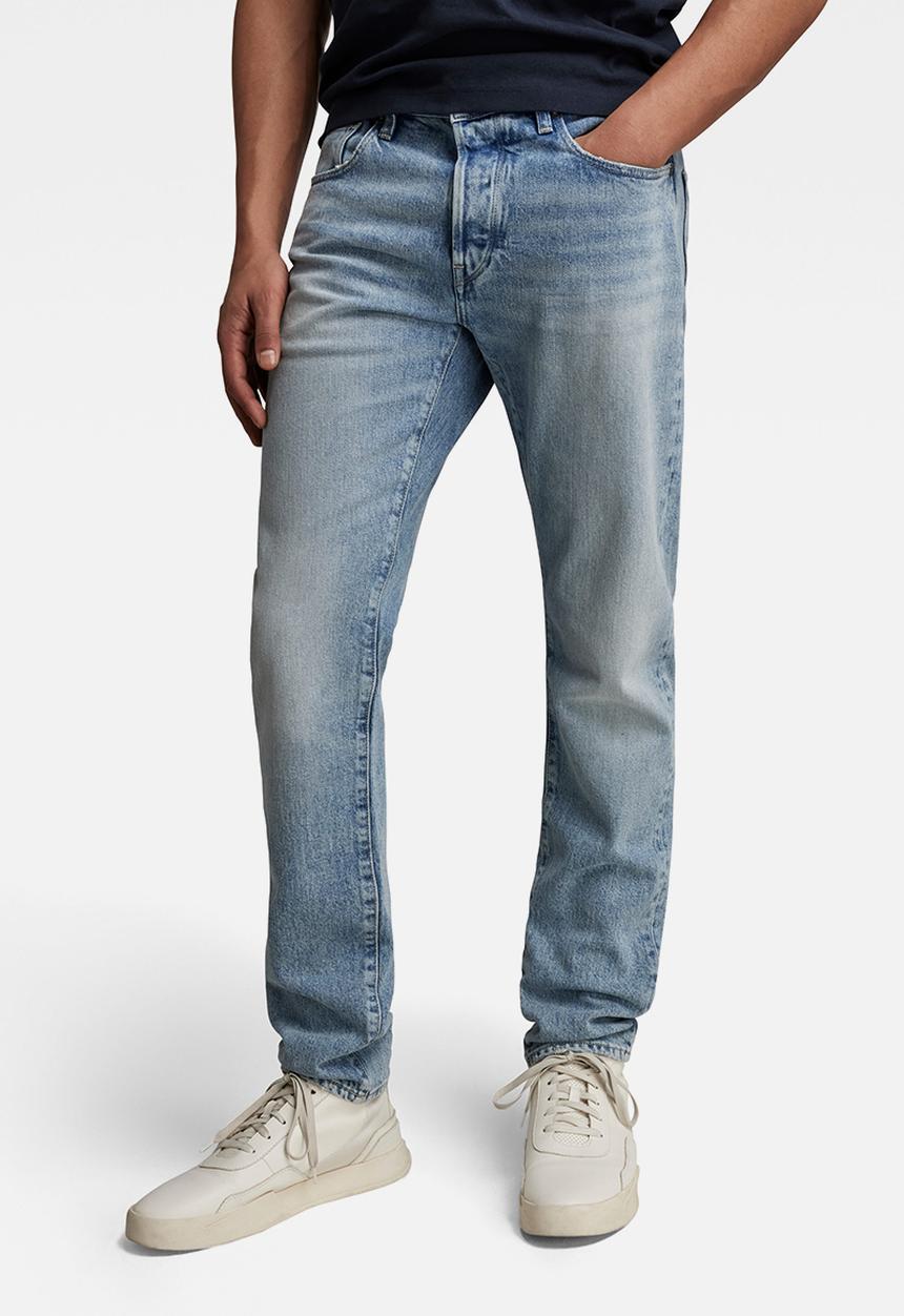 G-STAR - 3301 Slim Moure stretch denim r - vintage olympic blue