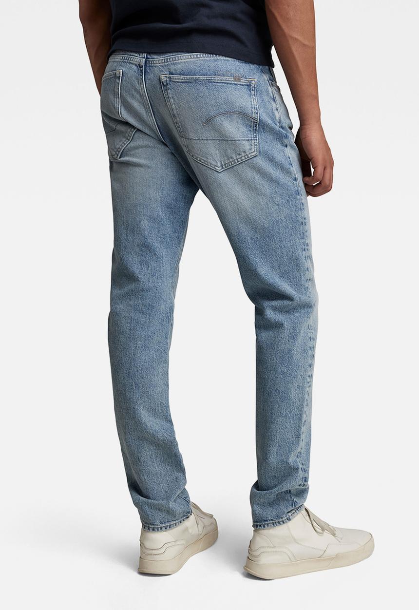 G-STAR - 3301 Slim Moure stretch denim r - vintage olympic blue