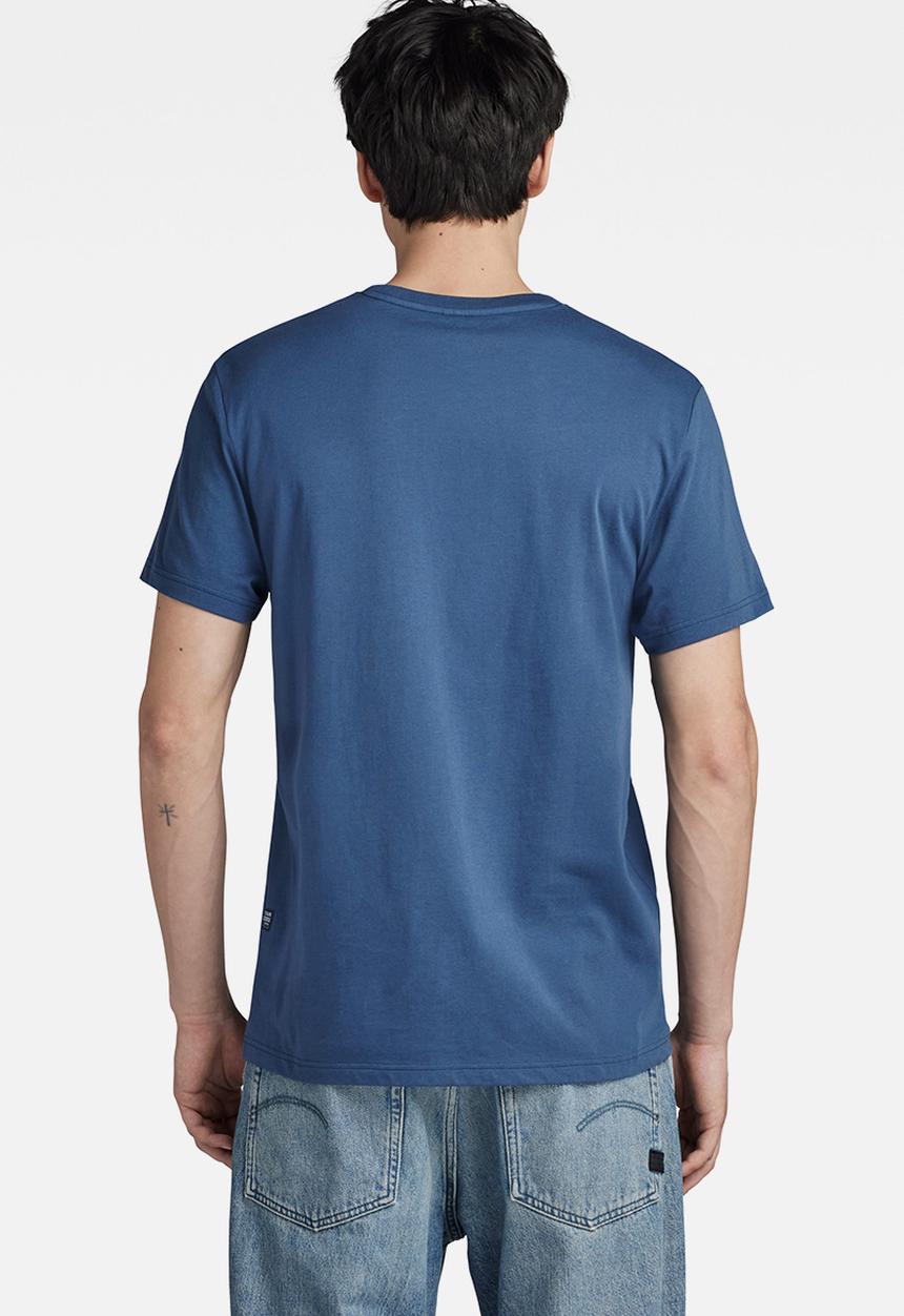 G-STAR - Chest gr r t Compact jersey o - rank blue