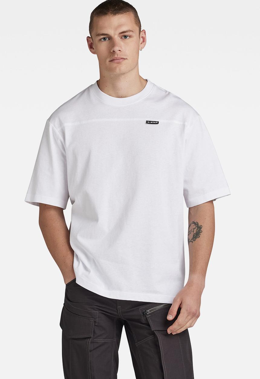 G-STAR - Boxy base 2.0 r t Dry jersey o - white