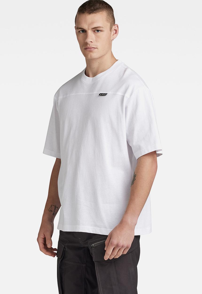 G-STAR - Boxy base 2.0 r t Dry jersey o - white