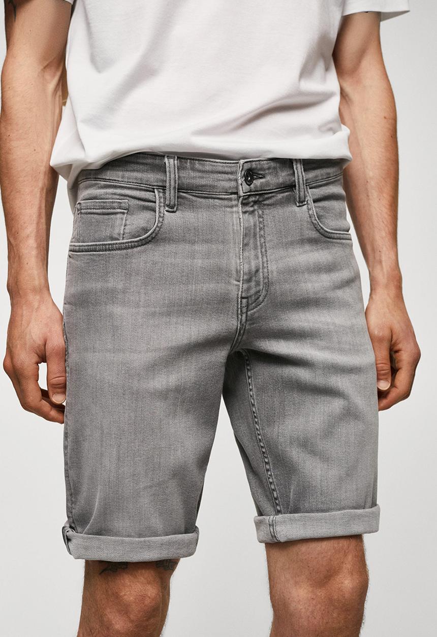 MANGO - Bermuda shorts rock - grey