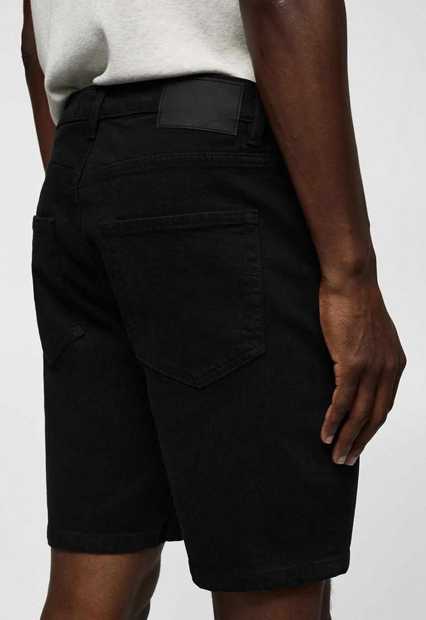 MANGO - Bermuda shorts jarod - black
