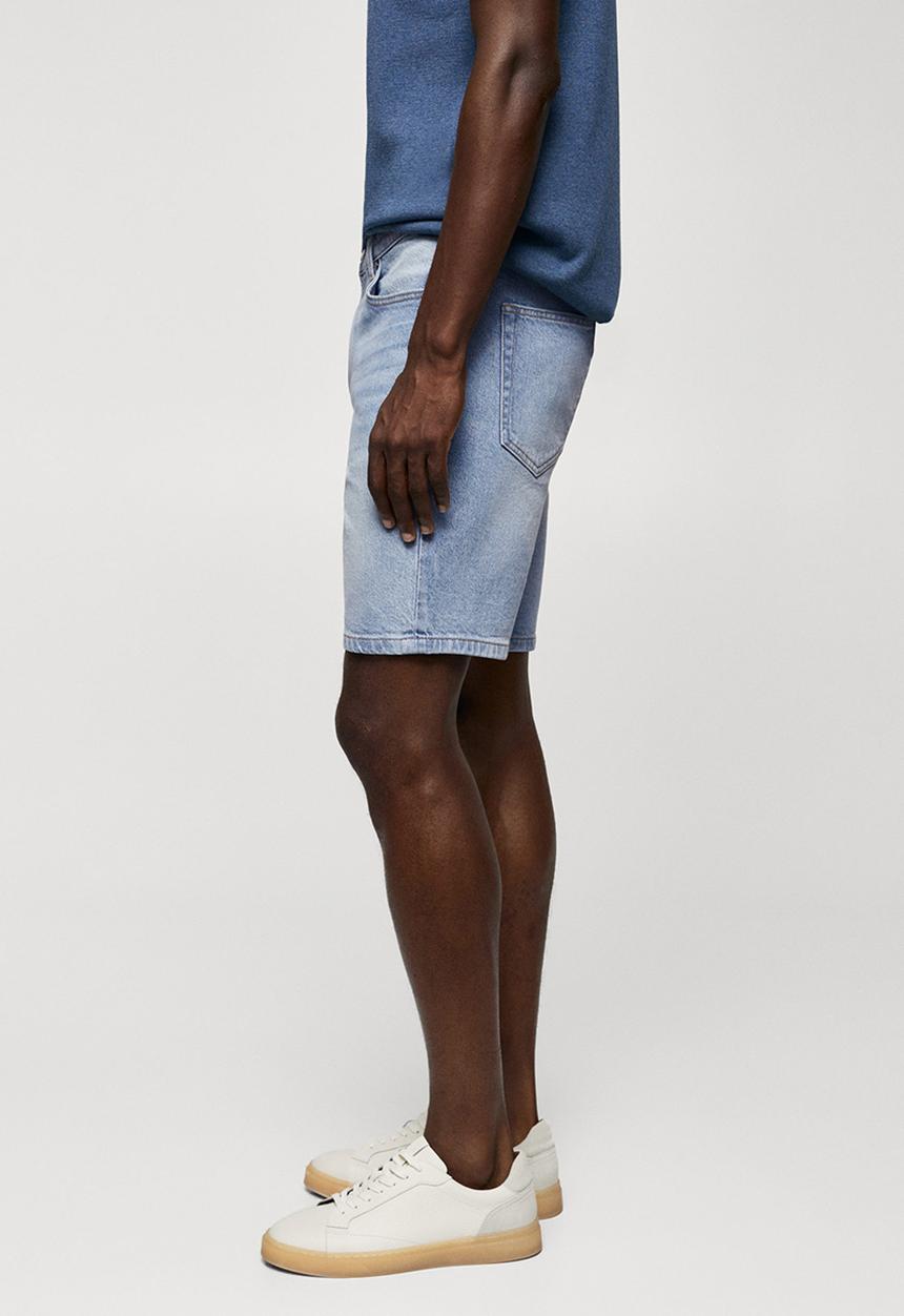 MANGO - Bermuda shorts jarod - light blue