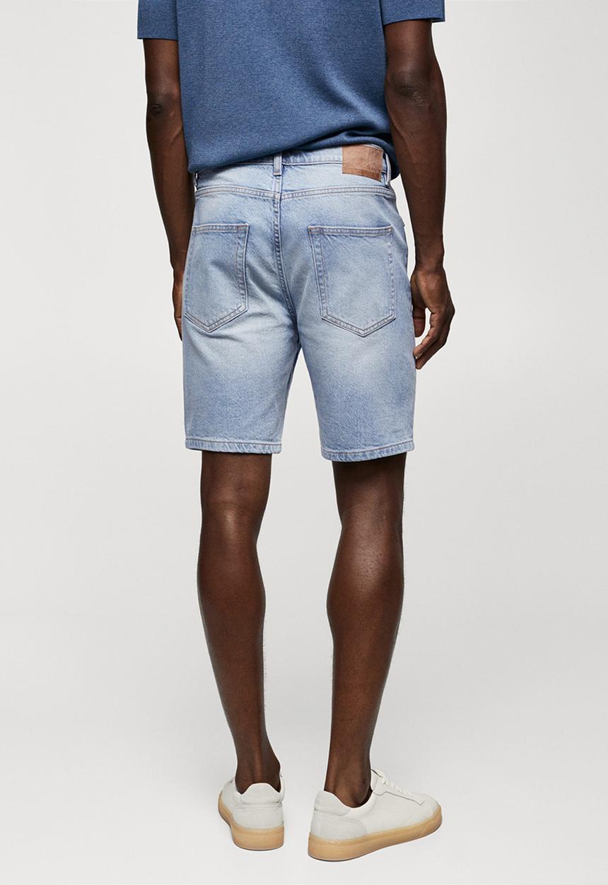 MANGO - Bermuda shorts jarod - light blue