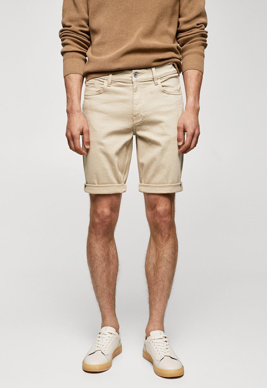 MANGO - Bermuda shorts nepto - beige