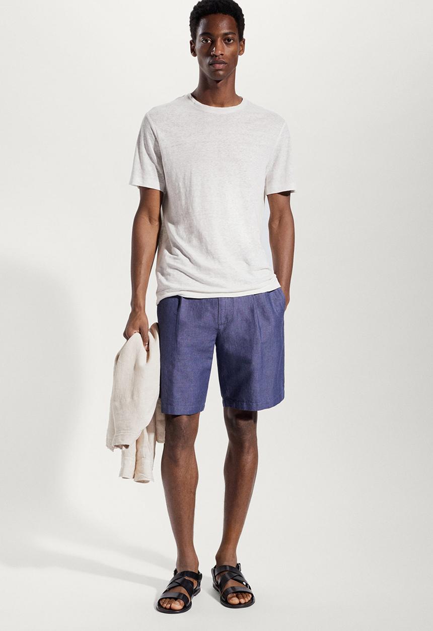 MANGO - Bermuda shorts alfonso - navy
