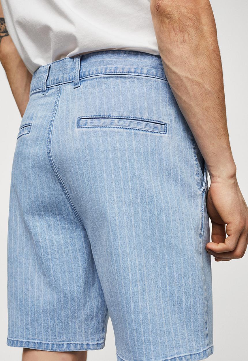 MANGO - Bermuda shorts parasol - denim blue