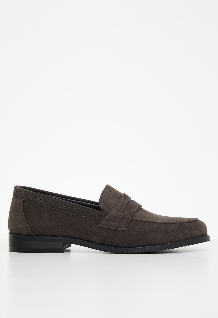PC - Crouch suede slip on - espresso suede