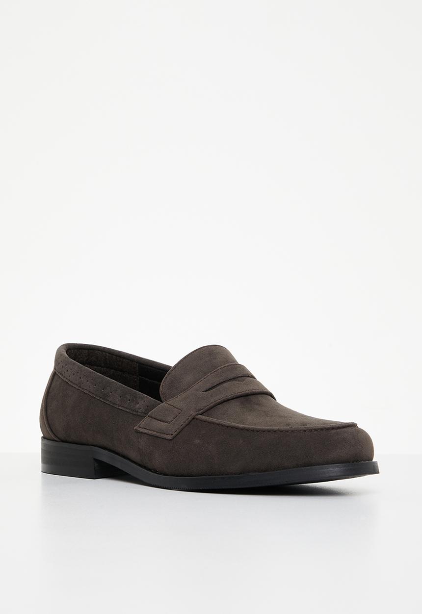 PC - Crouch suede slip on - espresso suede