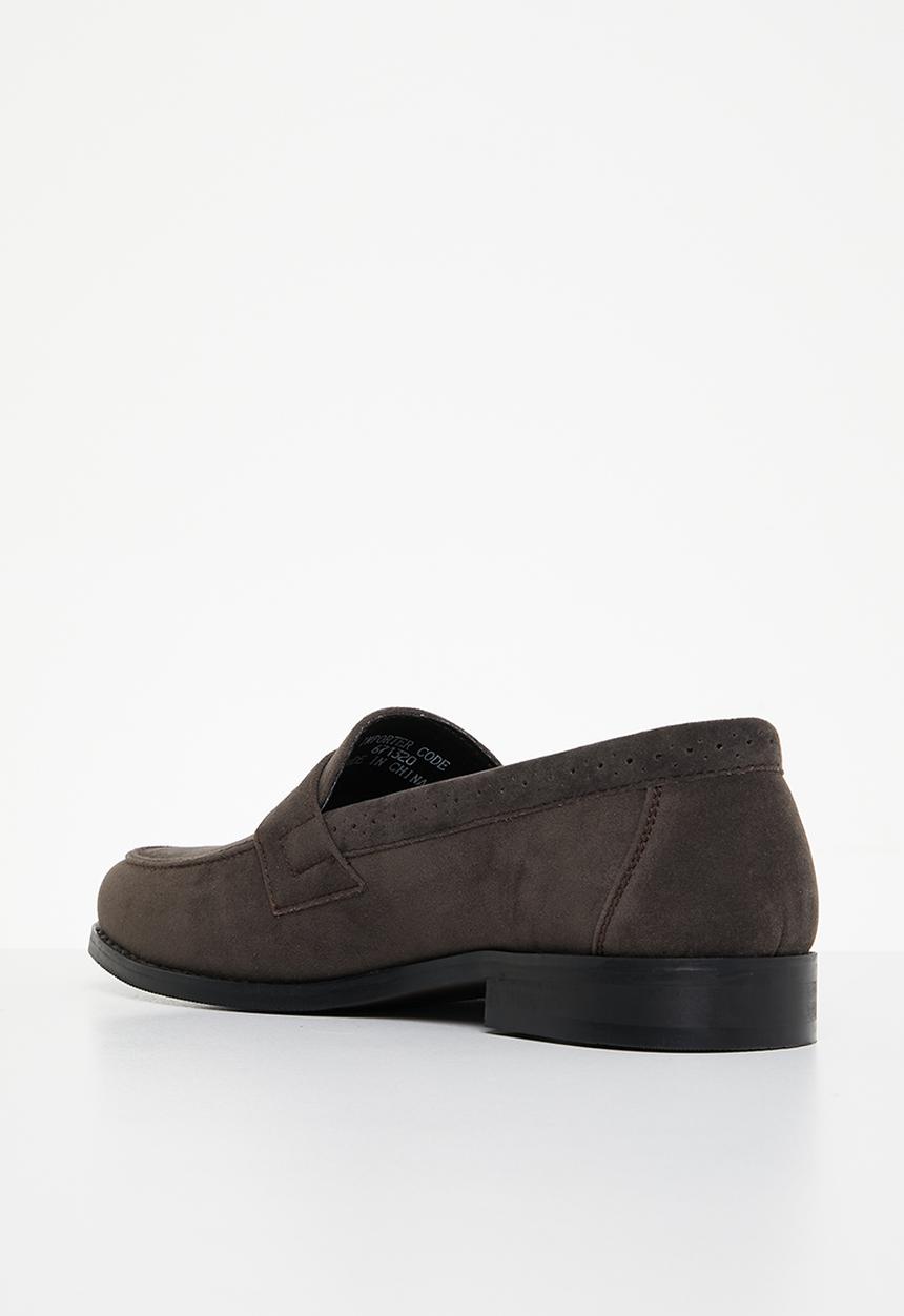 PC - Crouch suede slip on - espresso suede