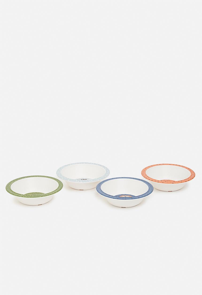 H&S - Safari bowl set of 4 - multi