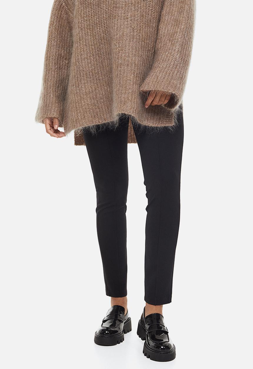 H&M - Mama tailored jersey trousers - black