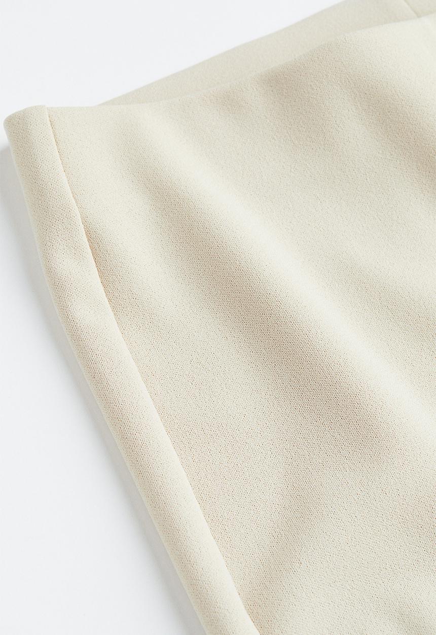 H&M - Flared leggings - light beige