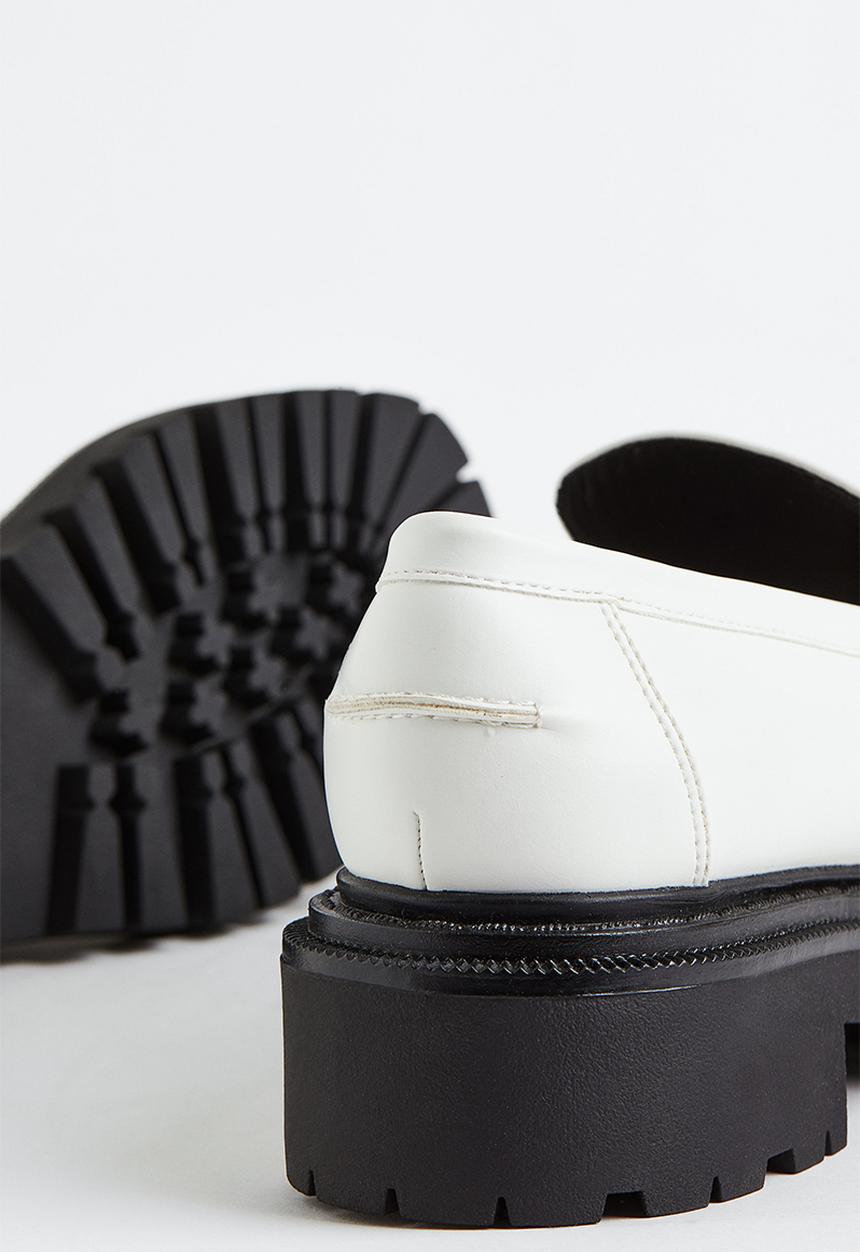 H&M - Chunky loafers - white
