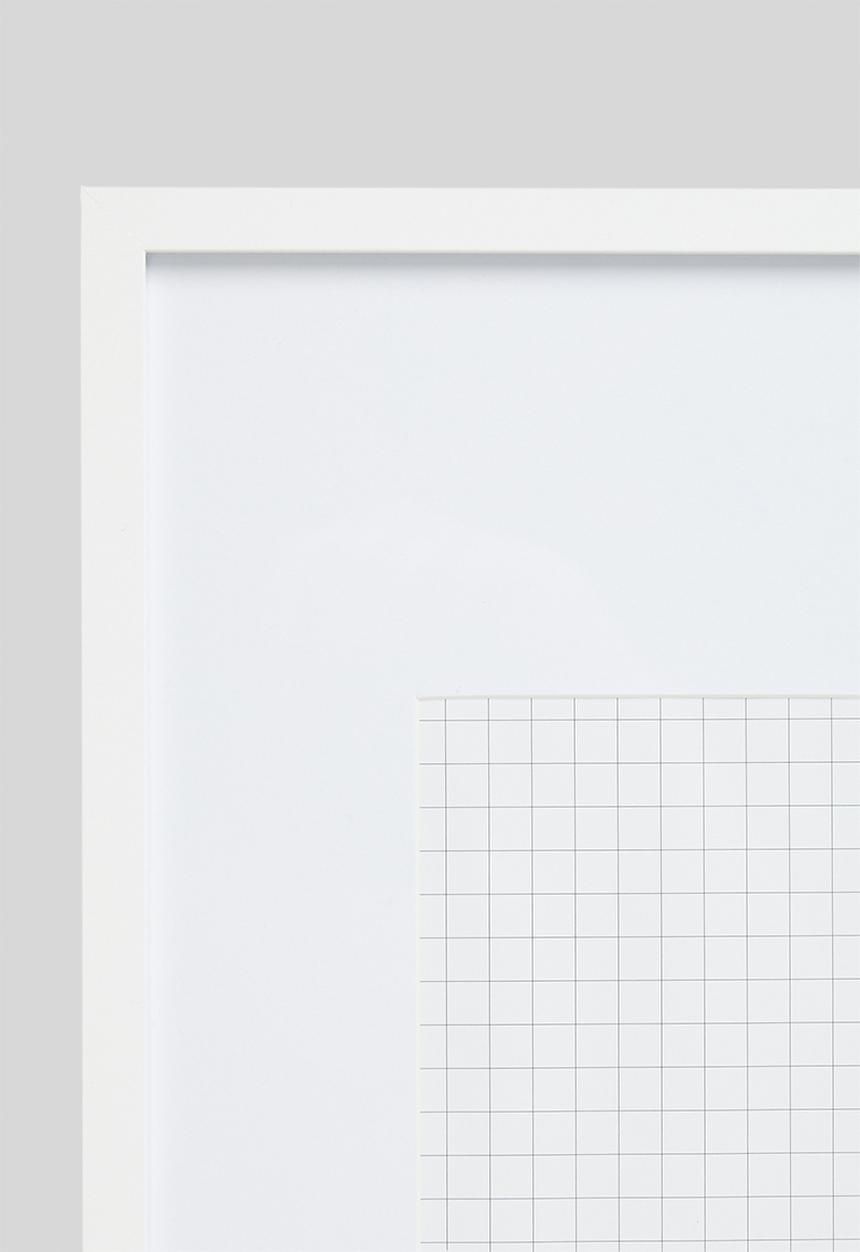 Sixth Floor - A3 Gallery Frame - White