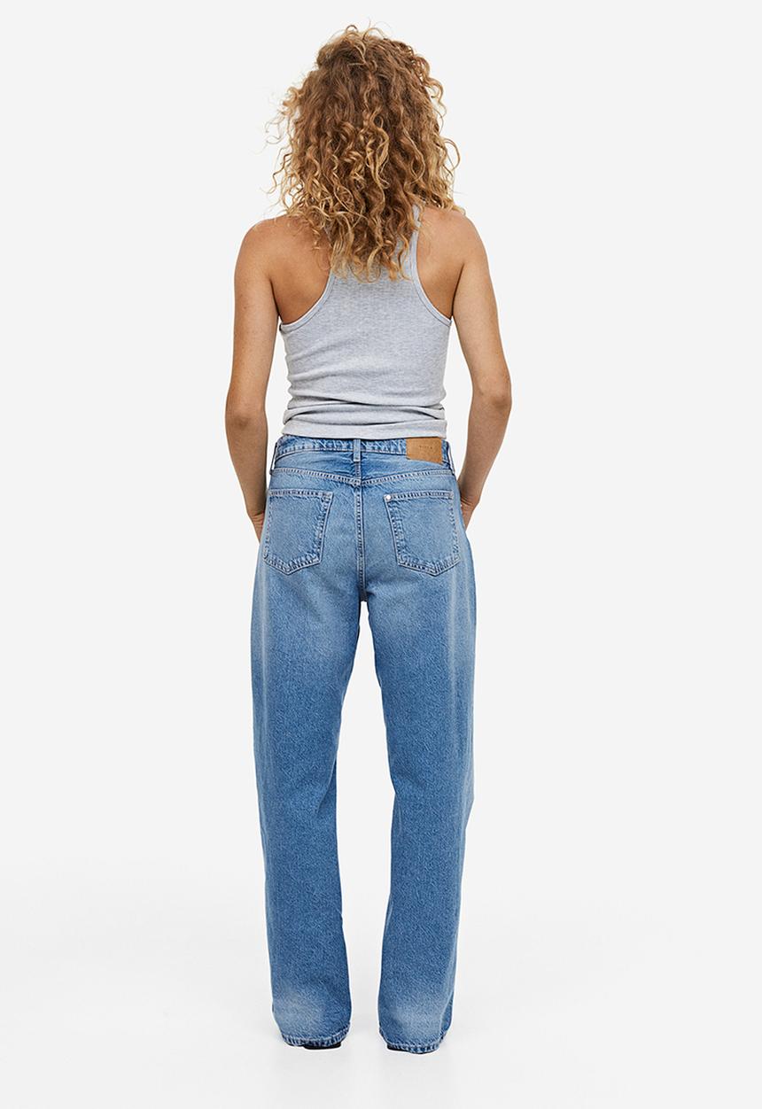 H&M - 90s Baggy regular jeans - denim blue