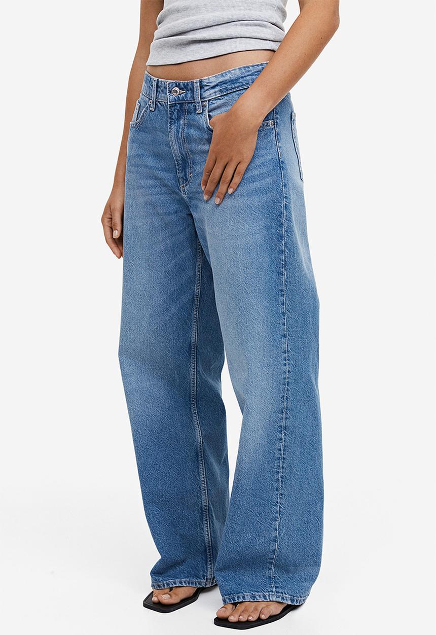 H&M - 90s Baggy regular jeans - denim blue