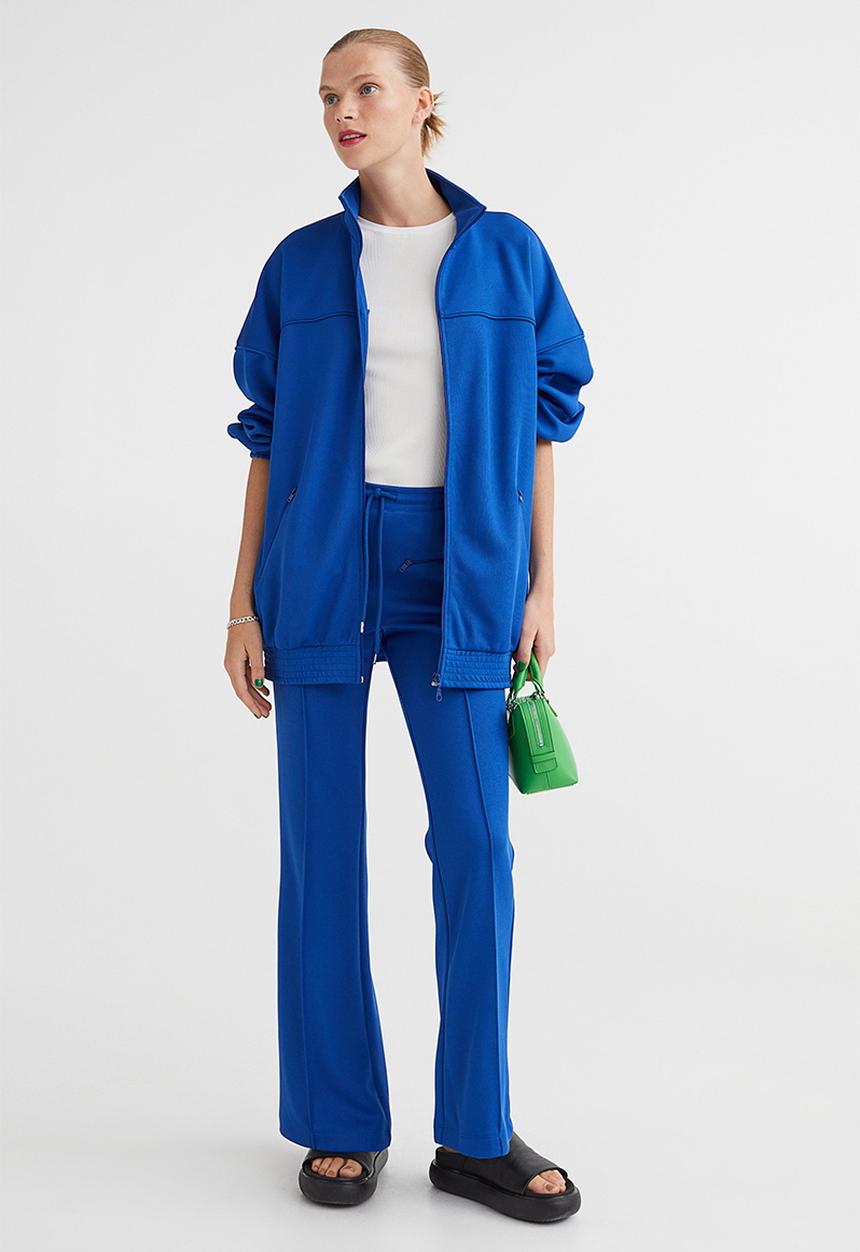 H&M - Flared trousers - bright blue