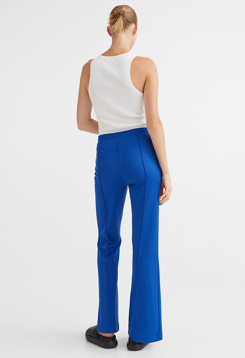 H&M - Flared trousers - bright blue