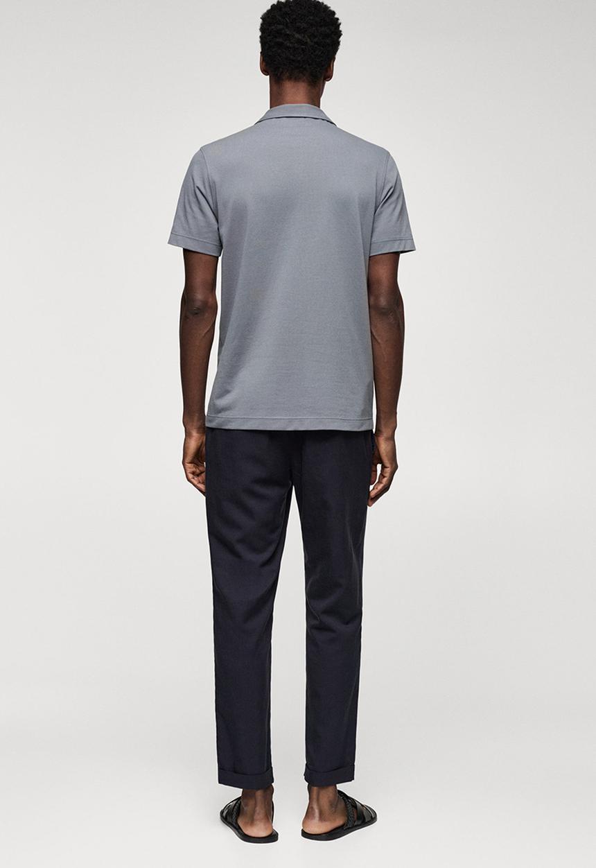 MANGO - Polo shirt ezequi - blue
