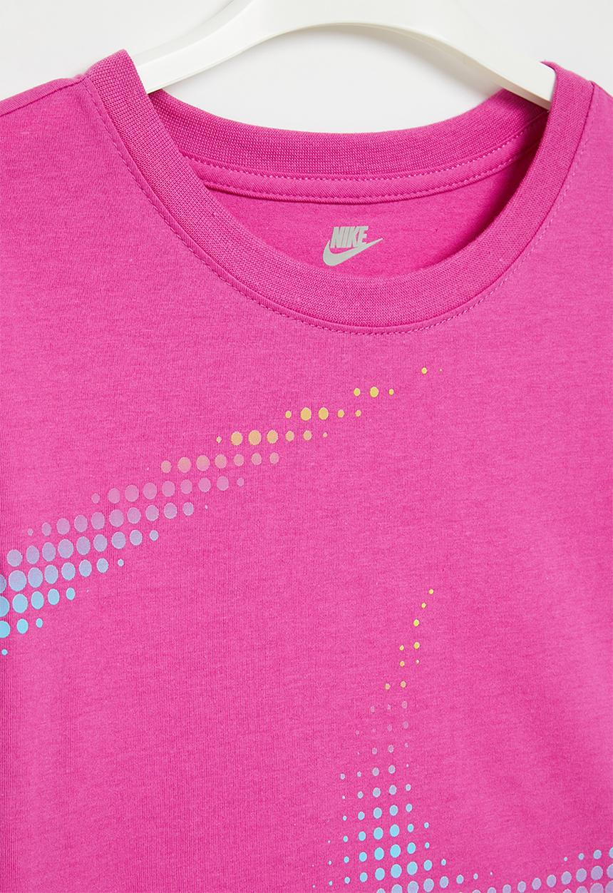 Nike - Nkg double dot swoosh tee - active fuchsia