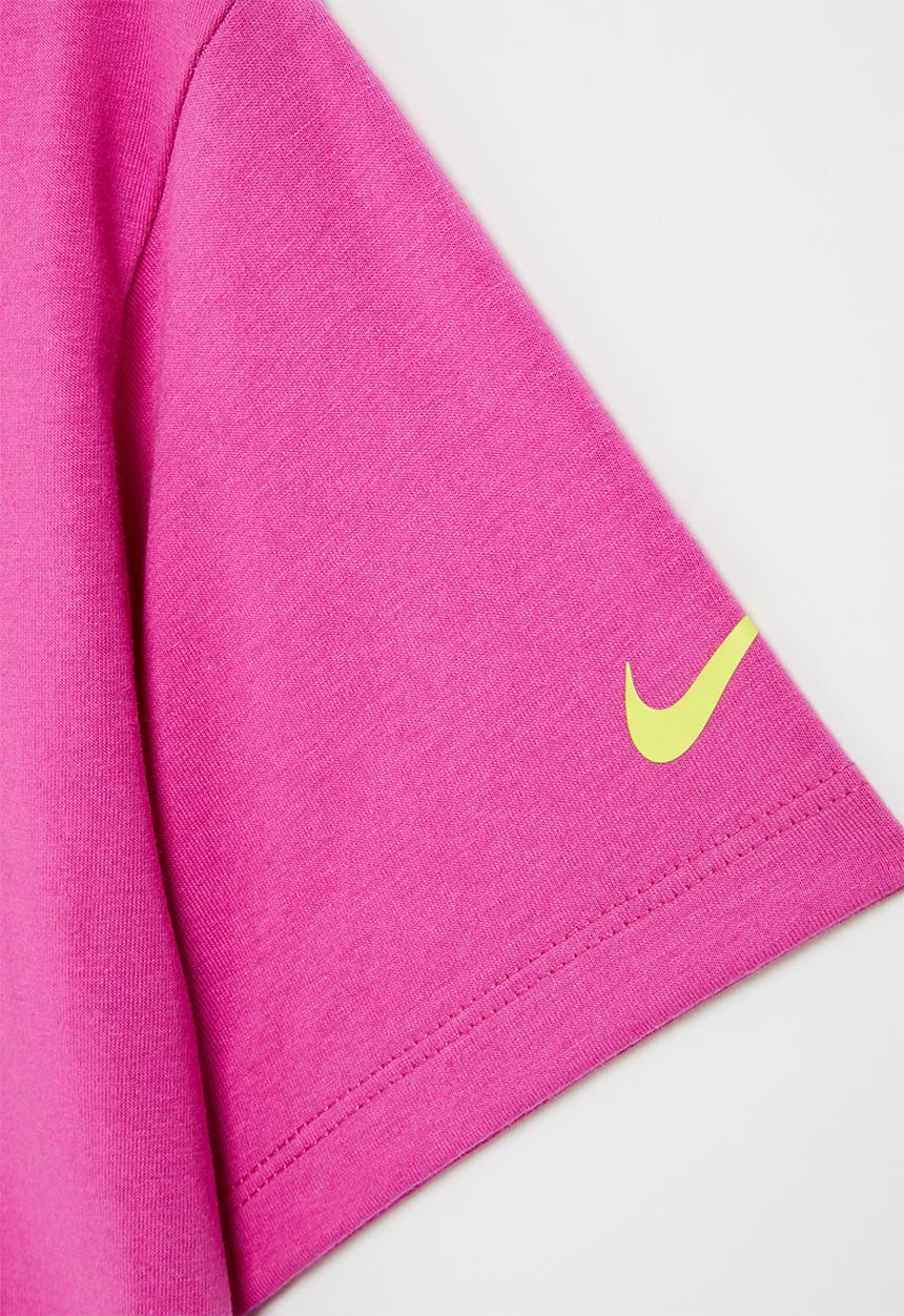 Nike - Nkg double dot swoosh tee - active fuchsia