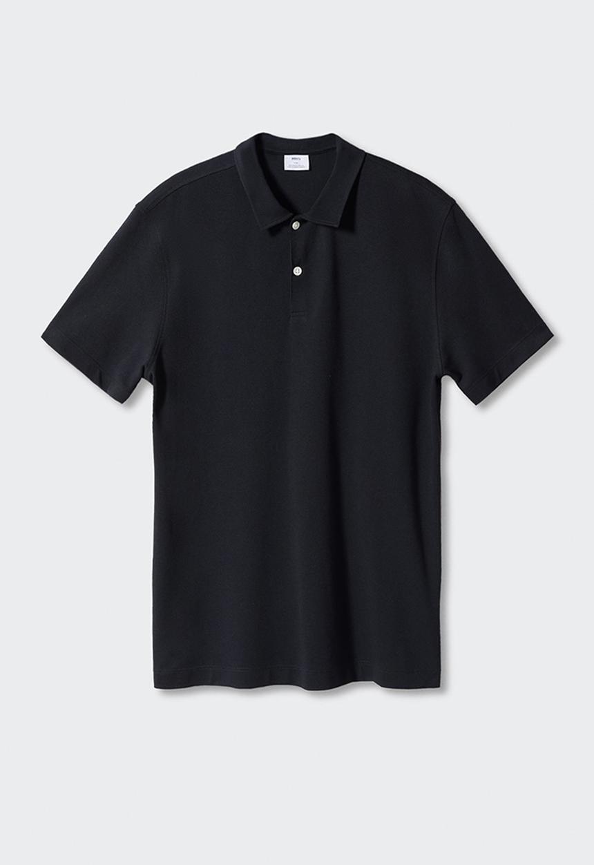 MANGO - Polo shirt ezequi - black