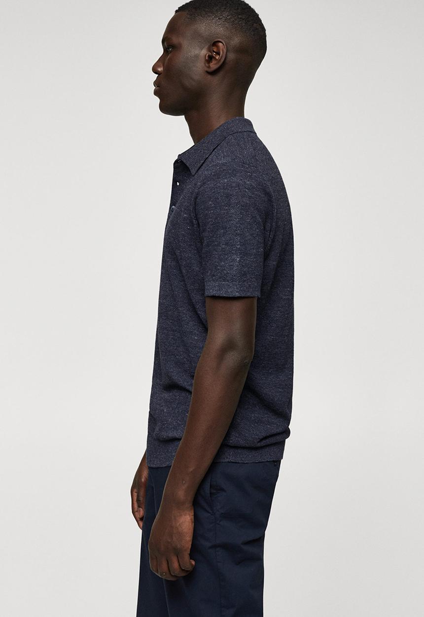 MANGO - Polo shirt andrew - navy