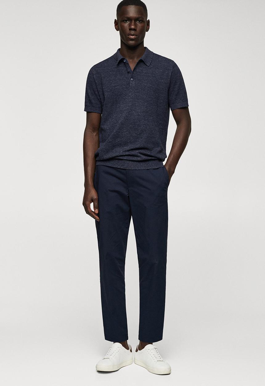 MANGO - Polo shirt andrew - navy