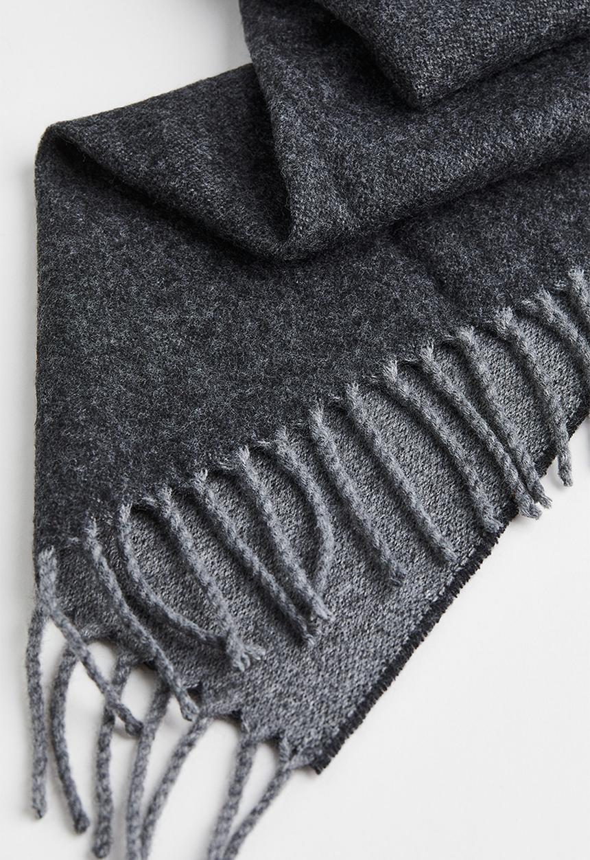 H&M - Scarf - dark grey 