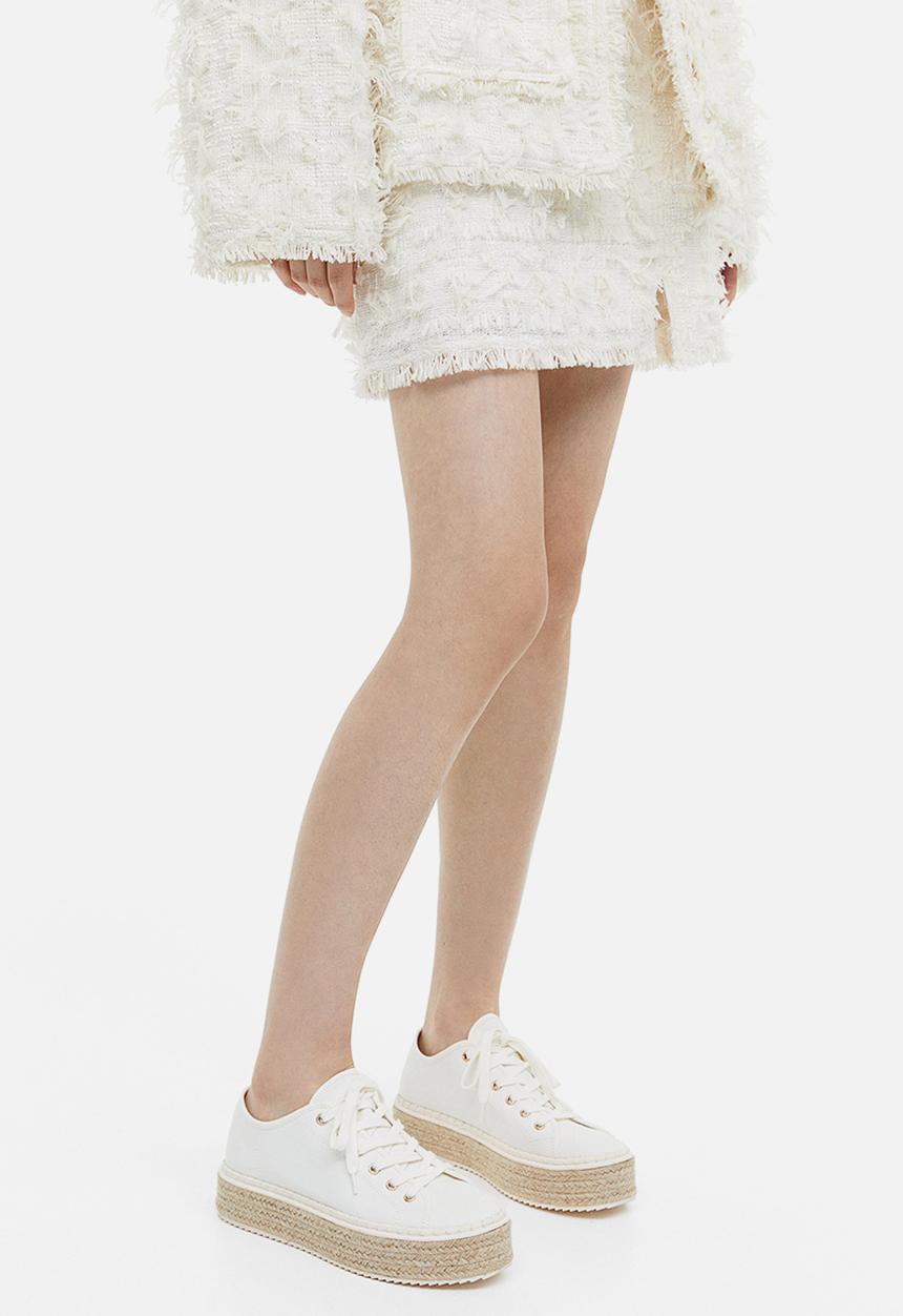 H&M - Espadrille trainers - white