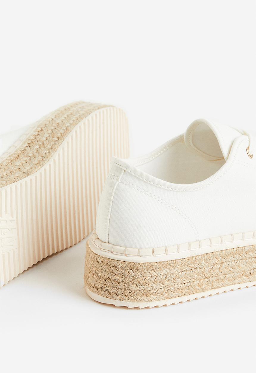 H&M - Espadrille trainers - white