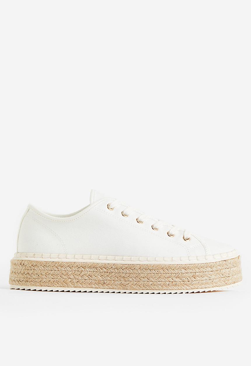 H&M - Espadrille trainers - white