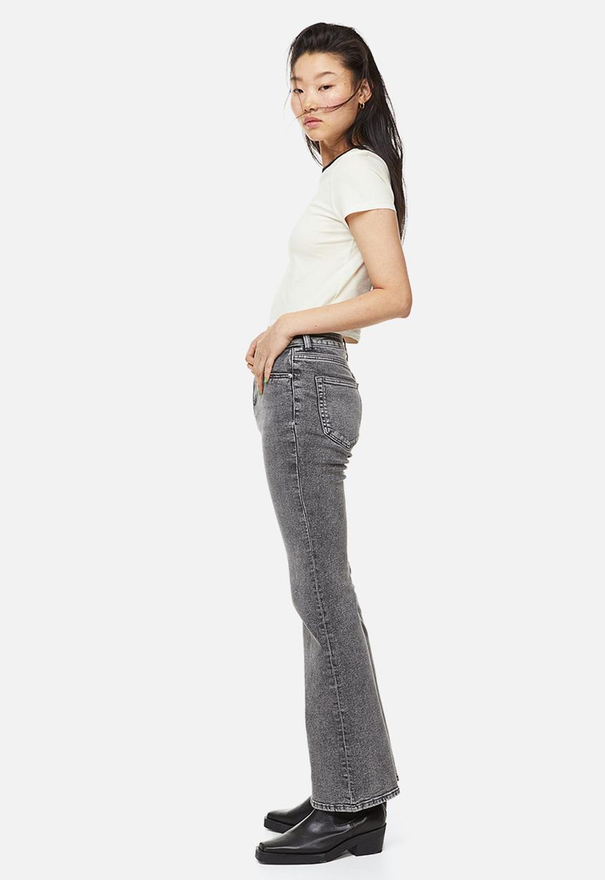 H&M - Printed cropped top - cream/montmartre 